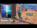 Redmi 15C Free Fire Gaming Test 😱 | 120 FPS? Budget Phone Beast!