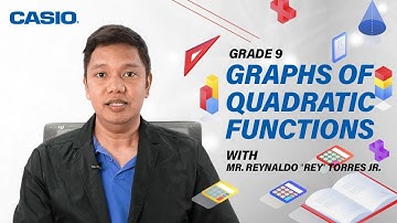 Casio Classwiz: Grade 9: "Graphs Of Quadratic Functions"