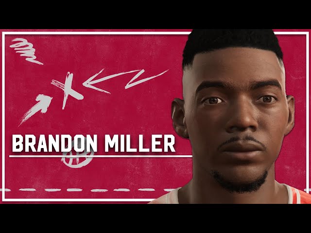 NBA 2K23 - Brandon Miller Face Creation (Realistic Jumpshot)