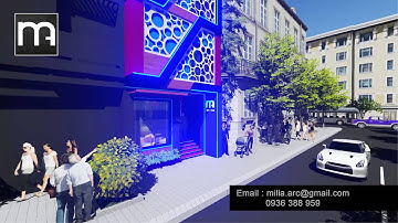 LUMION 7 - 3d animation architecture - modern house