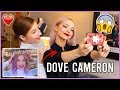 lila lett a hajam + találkoztam Dove Cameron-nal!