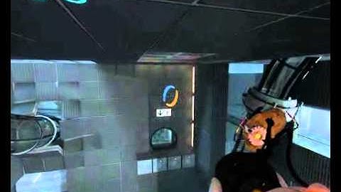 Portal 2 - bug with a tunnel