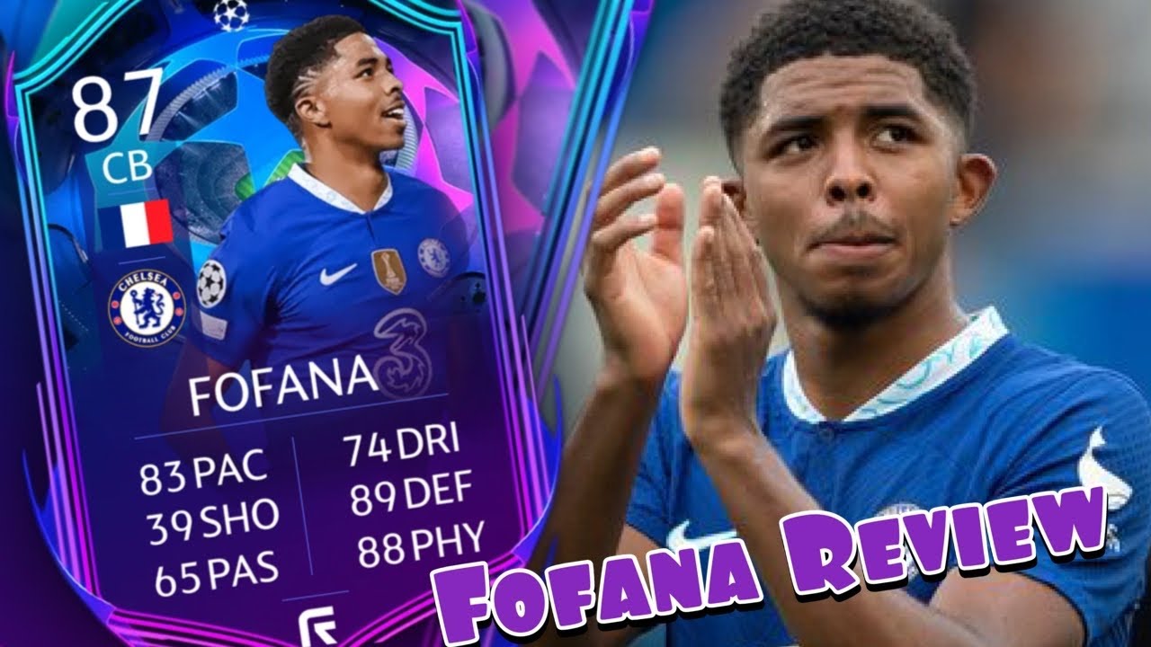 Wesley Fofana EA FC FIFA 23 Career Mode - Rating & Potential