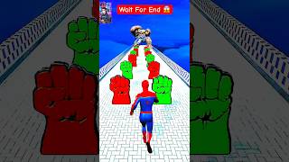 Spider-Man vs 999 lvl boss 😱 #shorts #gta #spiderman #cartoon