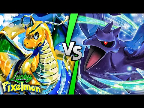 Minecraft LUCKY PIXELMON - CORVINIGHT vs DRAGONITE ! METAGROSS SALVOU essa BATALHA SEM LENDÁRIOS !!