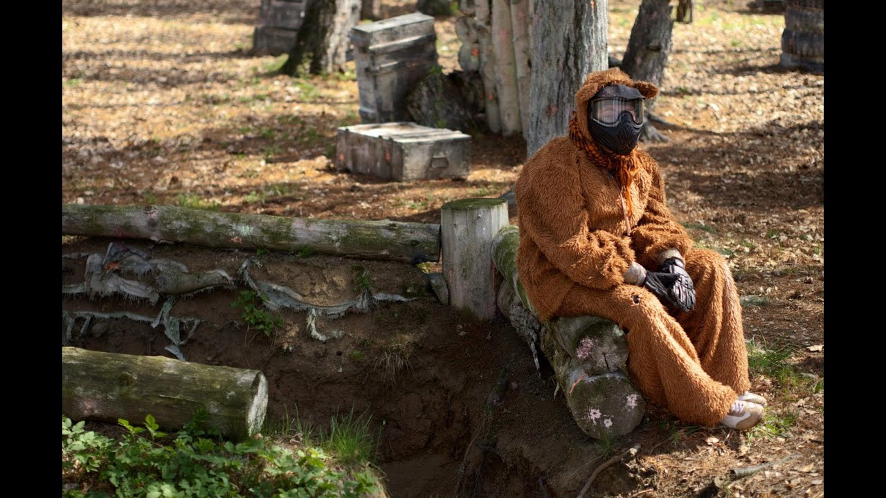 MY PAINTBALL SHOOT AS A BEAR YouTube