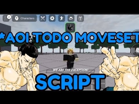 Tsb Animation Script *NEW*🔥🔫Roblox tsb script | Aoi Todo Moveset | Custom SFX, VFX ...