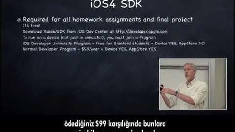 iOS Uygulama Geliştirme 01: iOS Programlama ve MVC