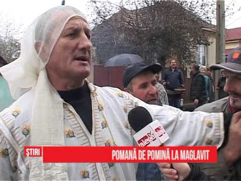 Pomană de pomină la Maglavit