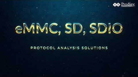 SD, eMMC, SDIO Protocol Analysis | Decode, Capture & Debug with Advanced Testing Solutions