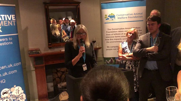 Lorraine Platt speaks at the Conservative Animal W...