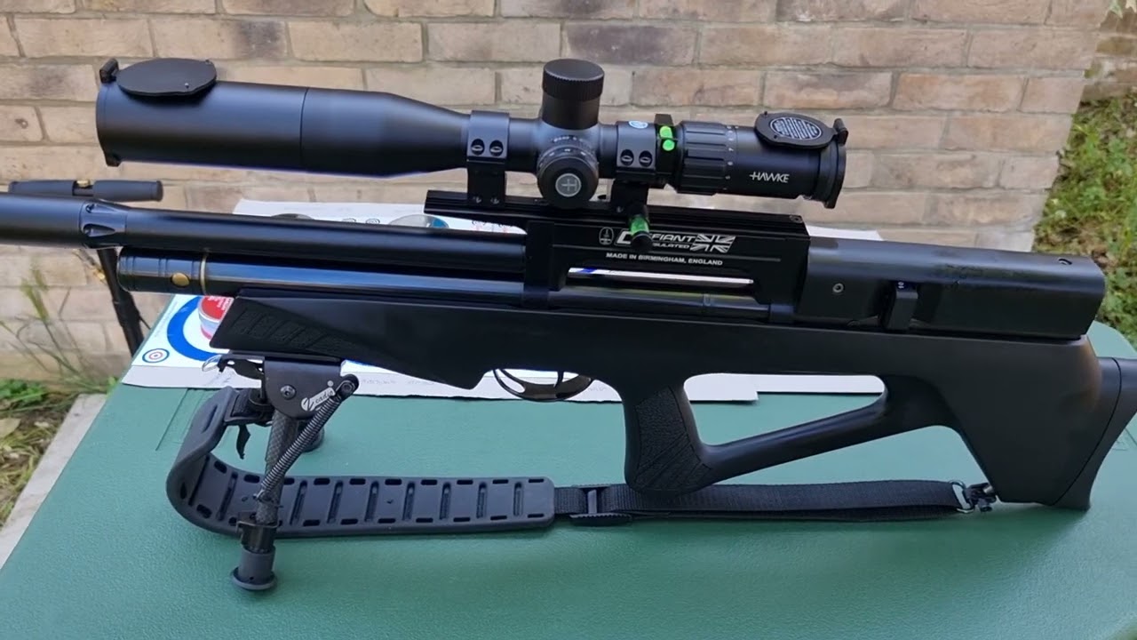 Bsa Defiant  - 3 different pellets at 30 yards video #1