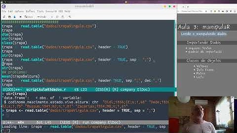 Curso R: Importando e Manipulando Dados parte 1