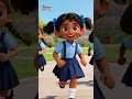 பள்ளிக்கு செல்லலாம் பாடல்  - Time to Go to School | Nursery Rhymes for kids | Galatta Kids | Shorts