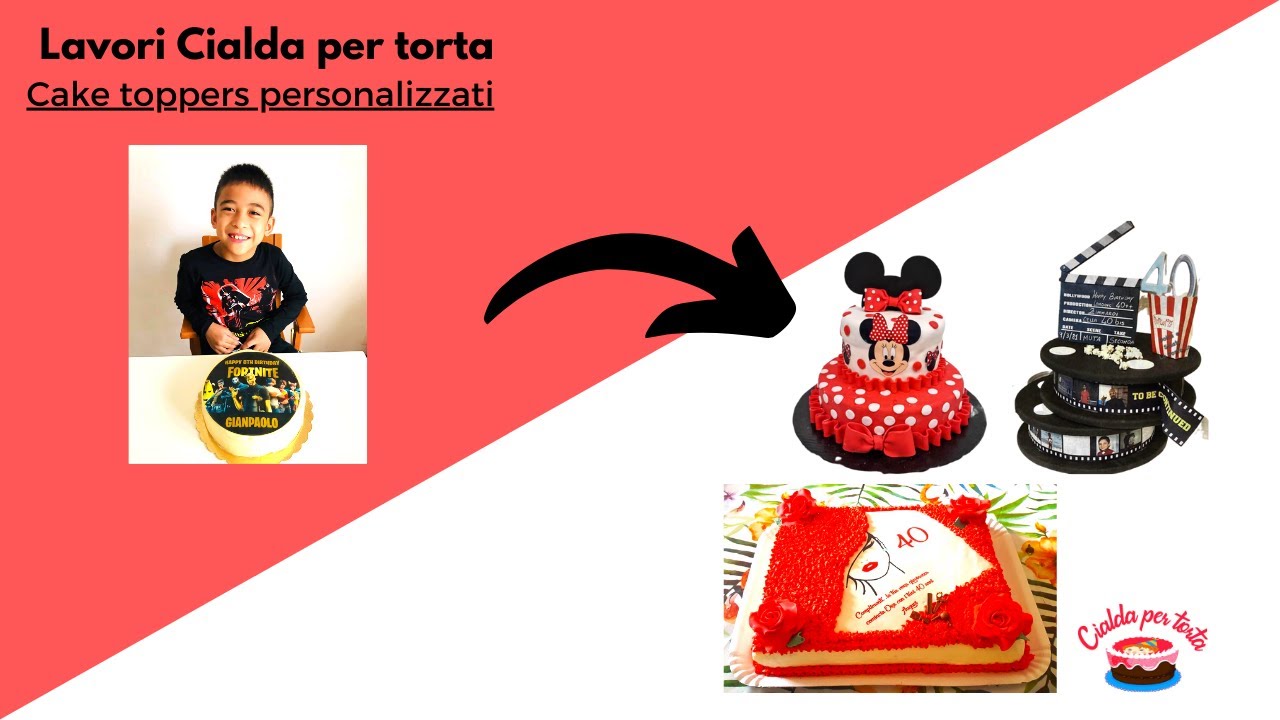 Lavori di Cialda per torta. 🔝 [ 100% personalizzati ] 🤩🎂 