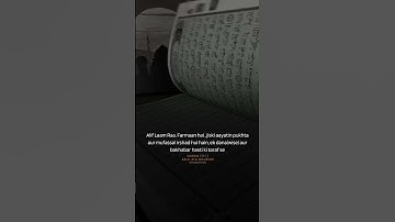 الف لعم راا | سوره هود (11:1) | تلاوت قرآن با ترجمه #قرآن #خوراکی