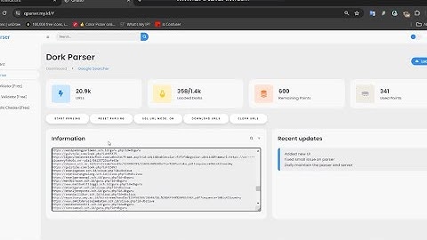 Google Dork Parser | Full Proxyless | Cheap In the Market