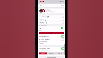 Polar App turn on/off Auto pause for an activity #polar #vantagev3