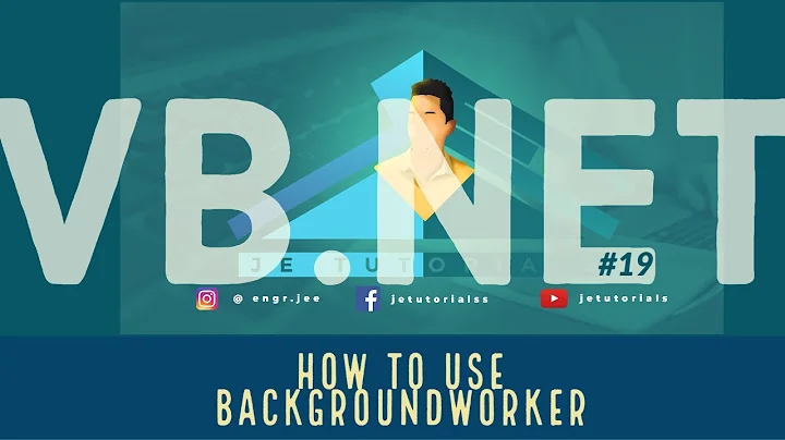 VB.Net Tutorial #19 - How to Use BackgroundWorker