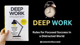 Deep Work Summary: Boost Productivity & Focus with This Powerful Audio Guide! | #ListenActSucceed