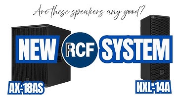 Zijn deze (RCF NXL14a / AX18as) luidsprekers echt zo goed?