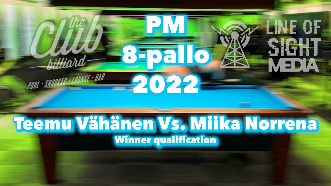 Teemu Vähänen Vs  Miika Norrena Winner Qualification 8 Pallo pohjanmaan mestaruus 2022