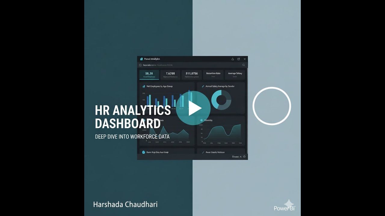 Power BI HR Dashboard | Hiring, Attrition & Salary Analysis