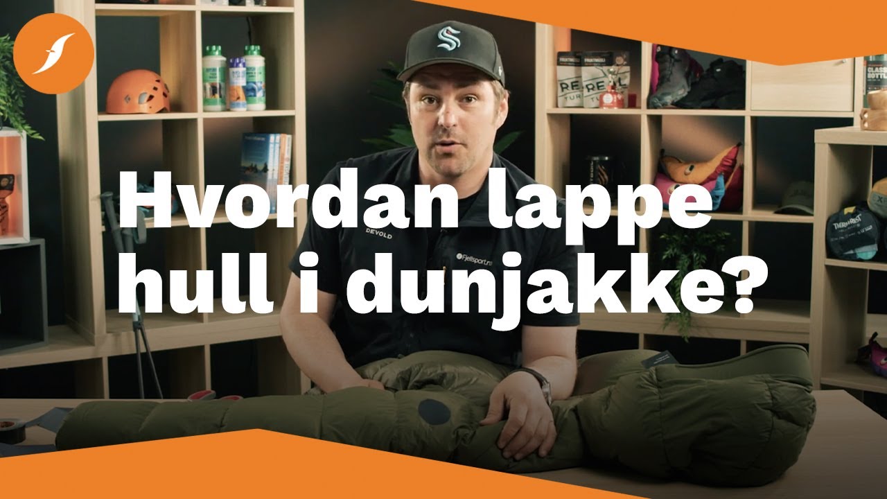 Hvordan lappe hull i dunjakke? | Fjellsport.no