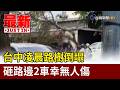 台中凌晨路樹倒塌 砸路邊2車幸無人傷【最新快訊】