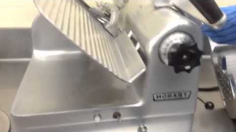 Hobart sharpening video