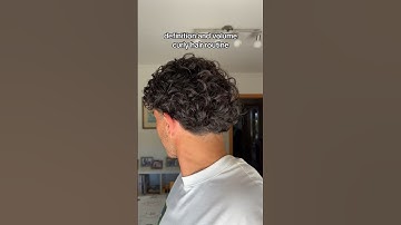the best curly hair routine #shorts #curlyhair #curls #curly #menshair #hair #hairtutorial