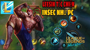 Liên Minh Tốc Chiến | insec leesin trong phòng tập | Biumie