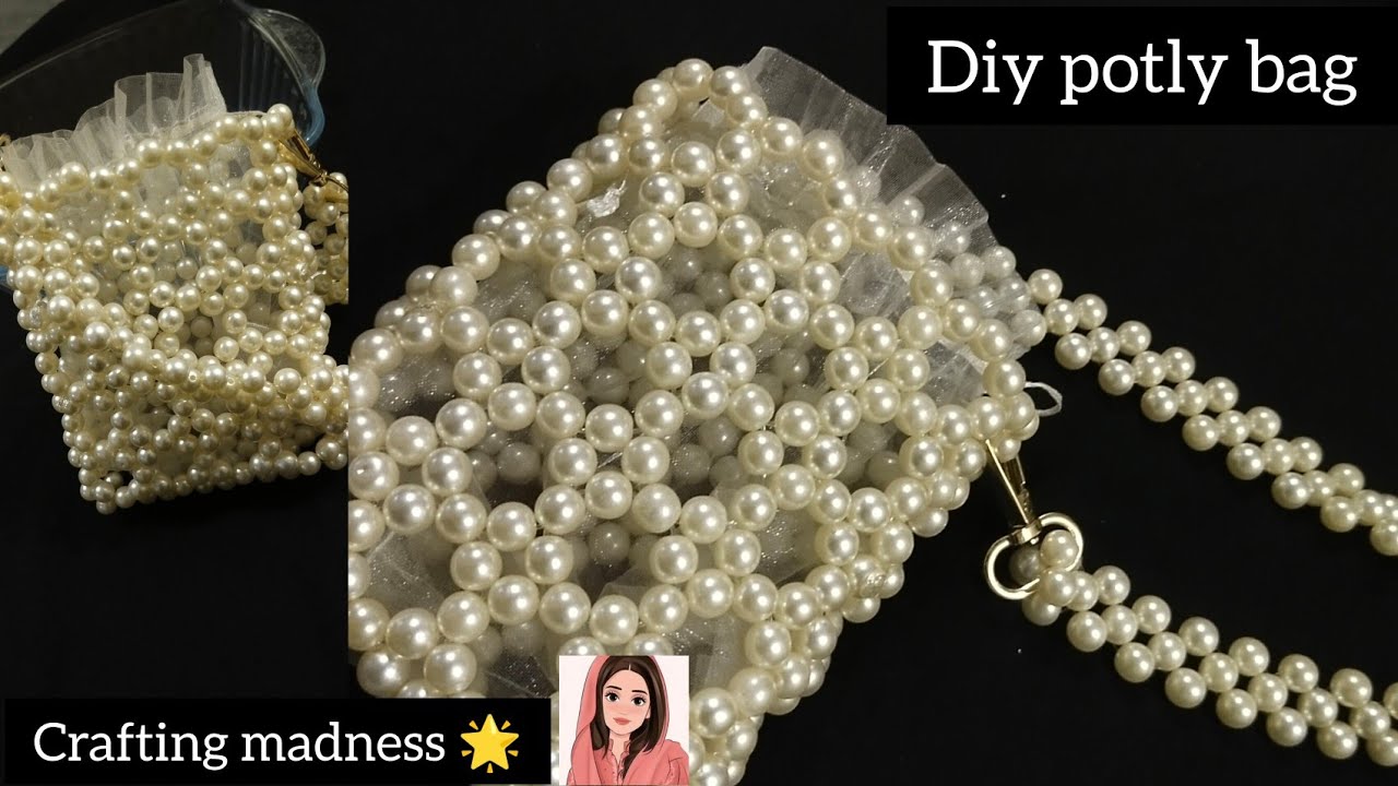 How to make a potli bag | Potli bag tutorial | beaded potli bag