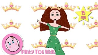 A Little Princess 15 min | Adventures of Princess | Kids Songs & Nursery Rhymes | Pinky Toe Kids