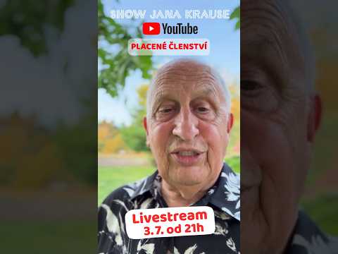 Letní streamy 2026 - Upoutávka - Show Jana Krause #stream #podcast #interview