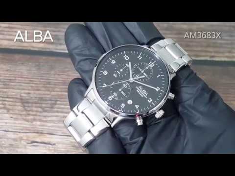 [친절사] 세이코 알바 SEIKO ALBA AM3683X 메탈밴드 남자 손목시계 Mens Watch