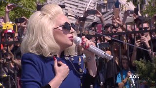 Elton John \& Lady Gaga - Don’t Let The Sun Go Down On Me (Live at Tower Records) (February 17, 2016)