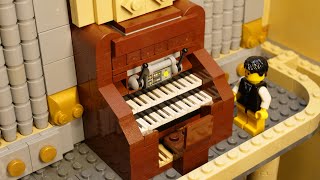 GRAND WEDDING IN LEGO CITY (Stop Motion Animation with Church Organ and Huge Crowd)