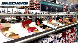 SKECHERS FACTORY OUTLET Sandals SHOES | women's & men's | SHOP WITH ME