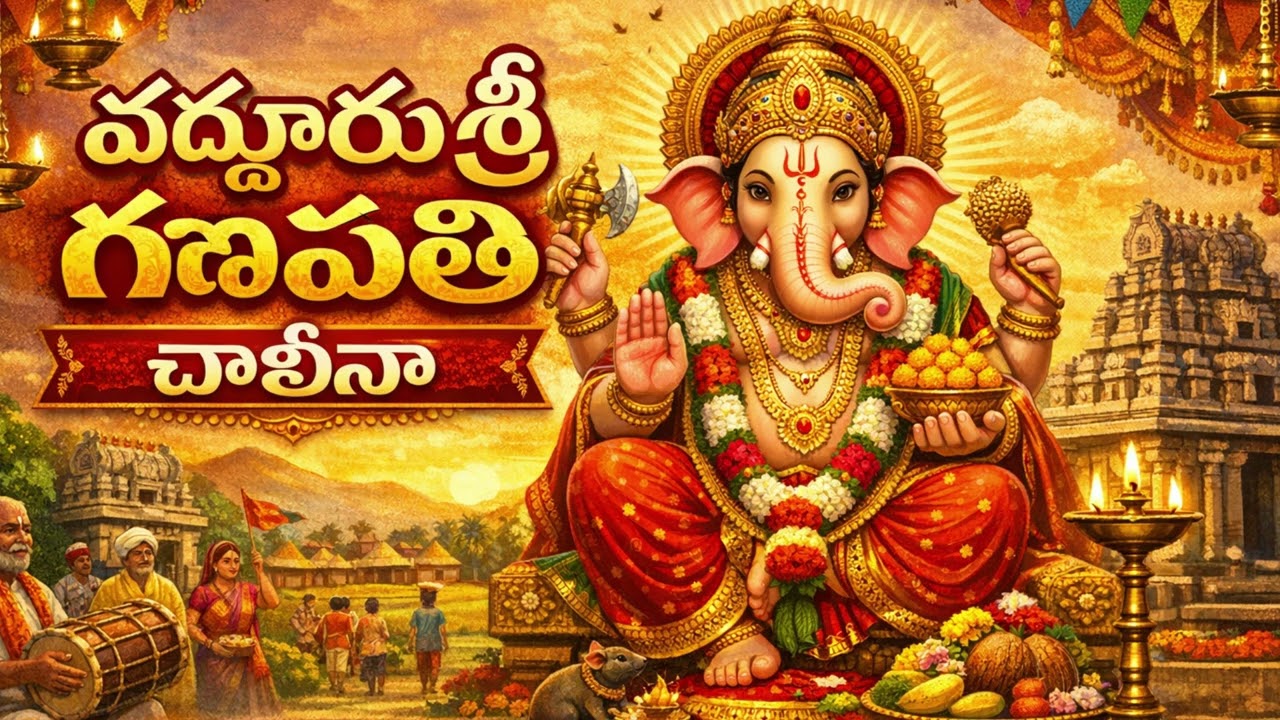 మద్దూరు గణపతి చాలీసా 🙏 | Maddur Ganapathi Chalisa 2026
