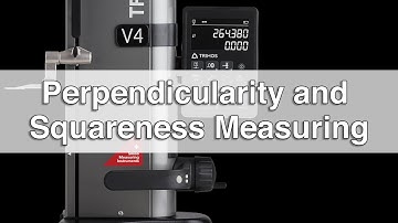 V Height Gage: Perpendicularity and Squareness Measurements