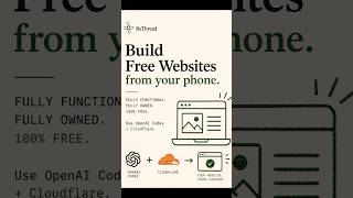 Build websites from your phone. For free. #webdevelopment #smallbusiness #smallbusinesstech