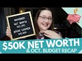 $50k NET WORTH & House Fund Update! +Budget Reports are back!