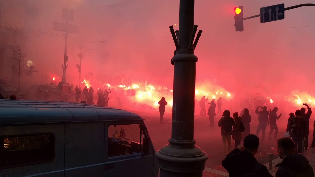 Defender's Day in Kiev, Ukraine 14 October 2017
