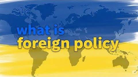 What is foreign policy |CSS|PMS|UPSC |MA international relations |MA political Science 