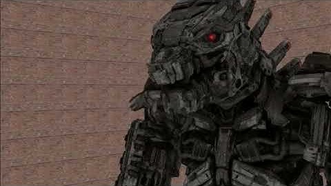 Mechagodzilla test animation (SFM)