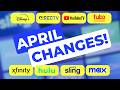 12 big streaming changes for april 2024