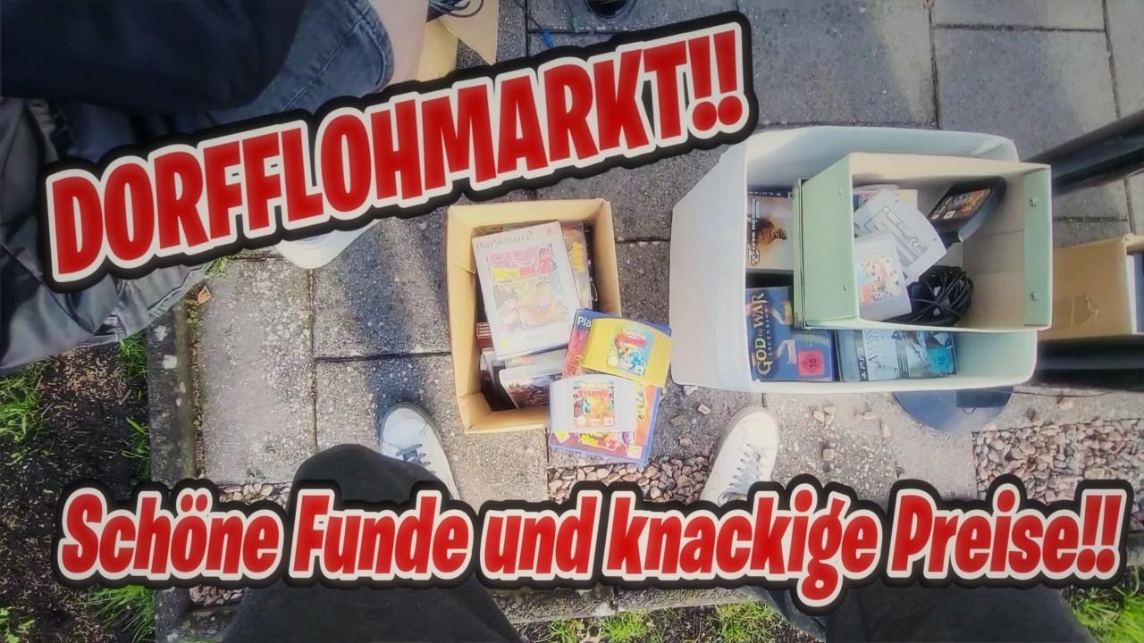 Dorfflohmarkt Preise bis zum Mond 😅 Jede Menge Retro Stuff- Retro Hustler Folge #033