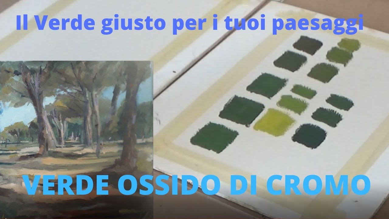 Le 100 possibilità del Verde ossido di cromo