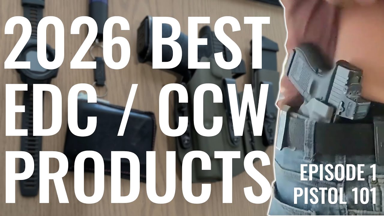 Что купить для EDC и скрытого ношения в 2026 году! (Pistol 101, эпизод 1)